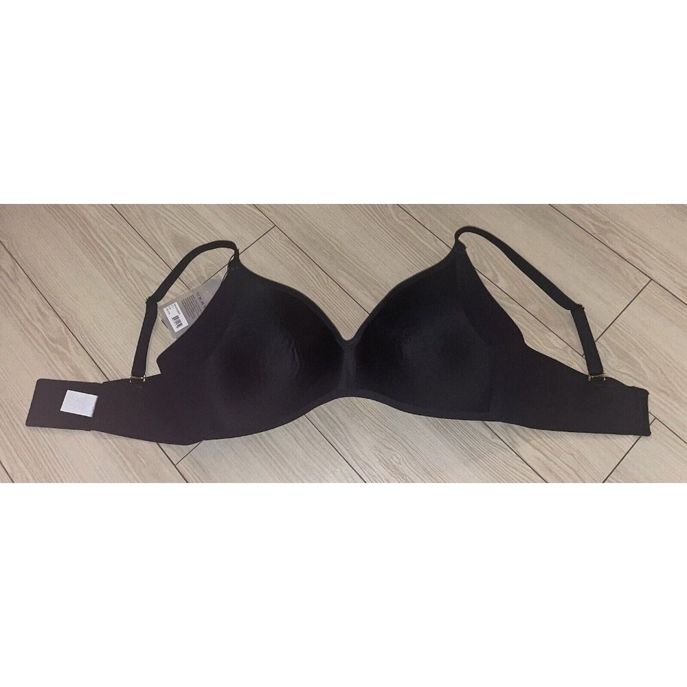 Knix Wing Woman Bra Molded Cups Wire Free Womens Size 7 Black New Nwt - Picture 5 of 6